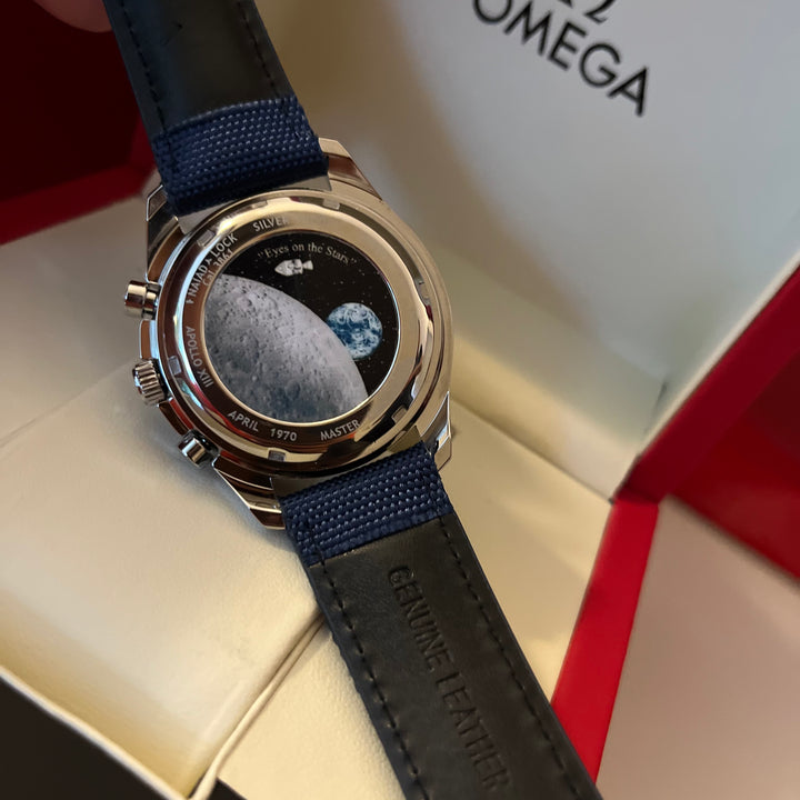 Replica - OMEGA 50th Anniversary Silver SNOOPY Speedmaster Moonwatch